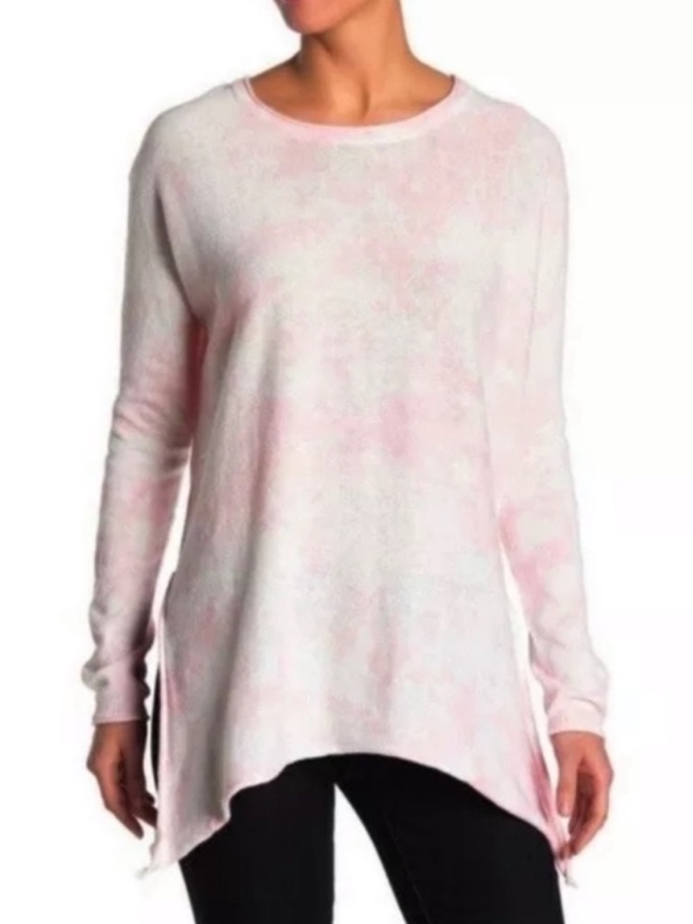 Cloth By Design As You Wish Pink Tie Dye Shirt Size Small New